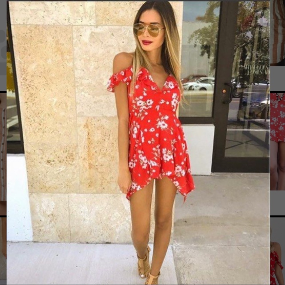 Floral Romper
